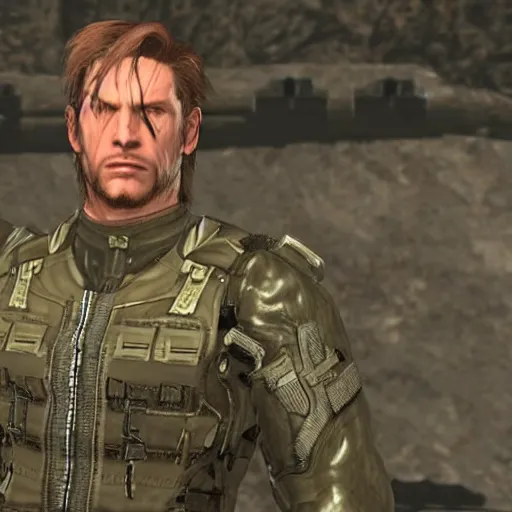 Image similar to Senator Armstrong, Metal Gear