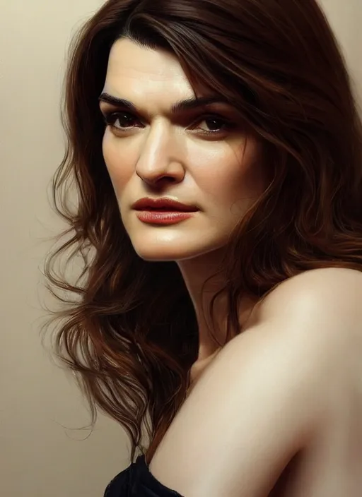 Prompt: high angle photo of rachel weisz in the style of stefan kostic, realistic, sharp focus, 8 k high definition, insanely detailed, intricate, elegant, art by stanley lau and artgerm