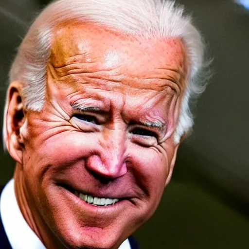 Image similar to joe biden having the same haircut as kim jong un