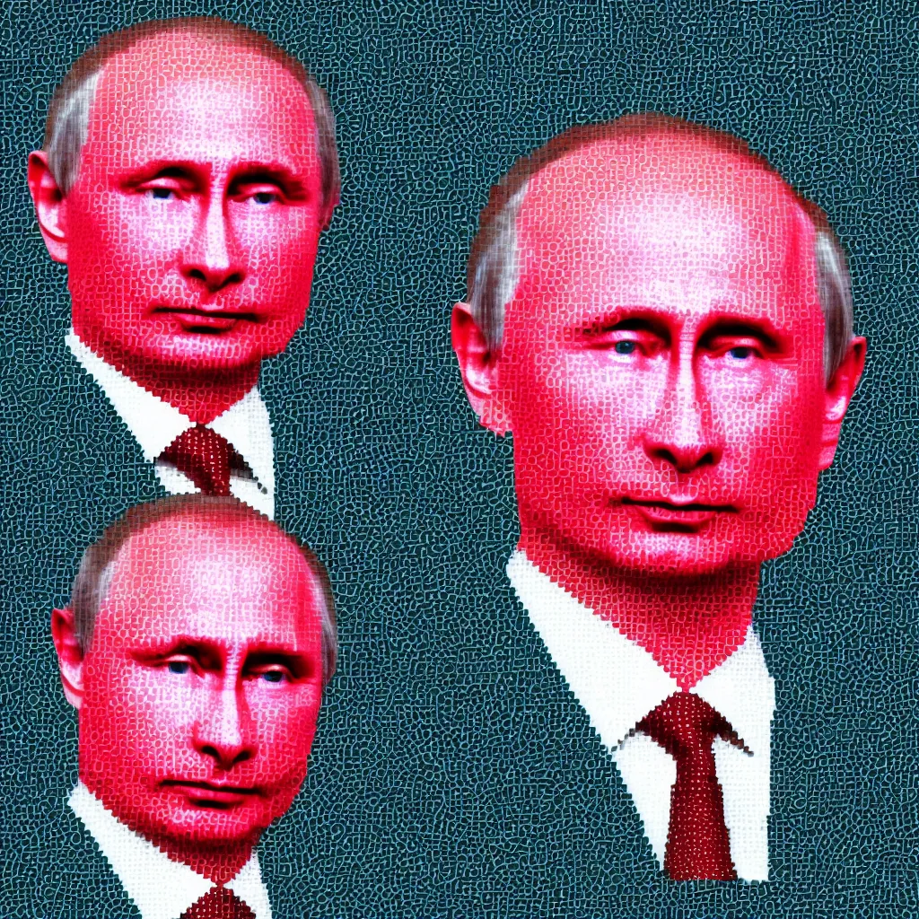 Image similar to vladimir putin made of jello very detailed, 4 k, professional photography