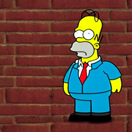 Prompt: Homer Simpson as Hitman 47