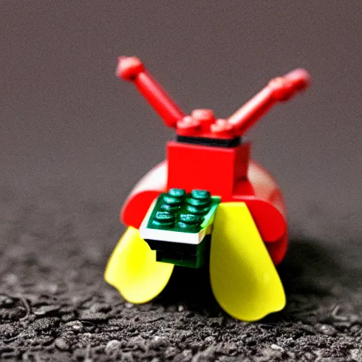 Image similar to macro lego insects pinhole