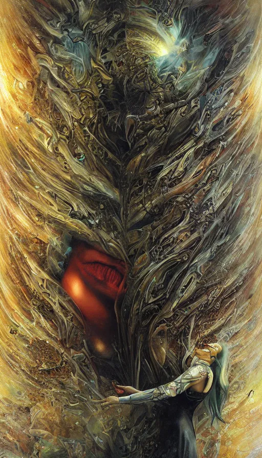 Image similar to The end of an organism, by Karol Bak