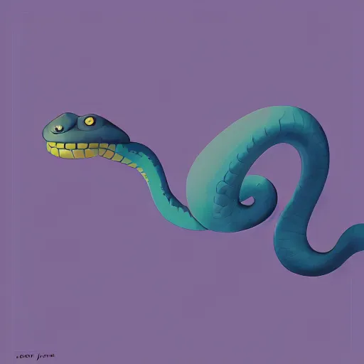 Prompt: goro fujita ilustration a pretty snake by goro fujita, painting by goro fujita, sharp focus, highly detailed, artstation