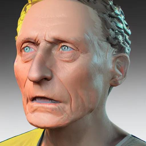 Image similar to Morty, but he is human, photorealistic, 4K, coherent like Dall-E 2