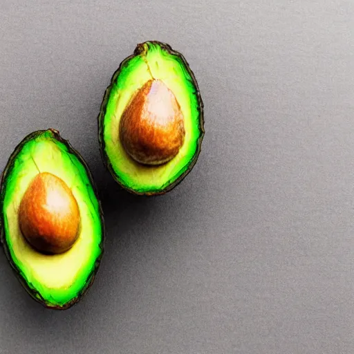 Image similar to youtuber nikocado avocado as an avocado