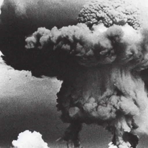 Image similar to atomic bomb explosion in hiroshima