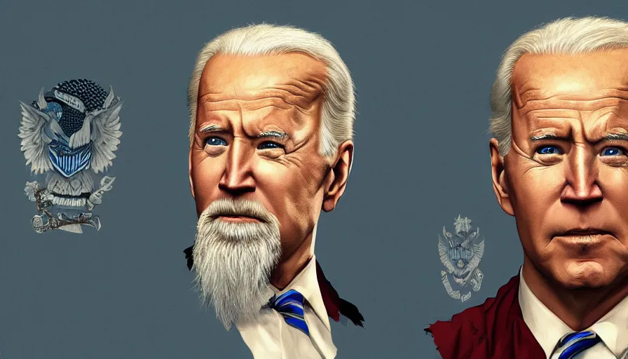 Prompt: Joe Biden is Albus Dumbledore, hyperdetailed, artstation, cgsociety, 8k