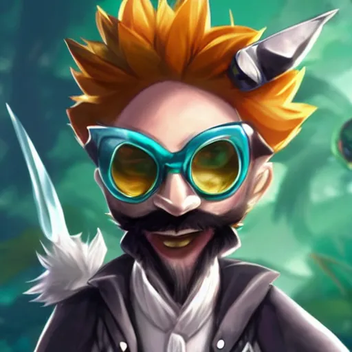 Prompt: Heimerdinger