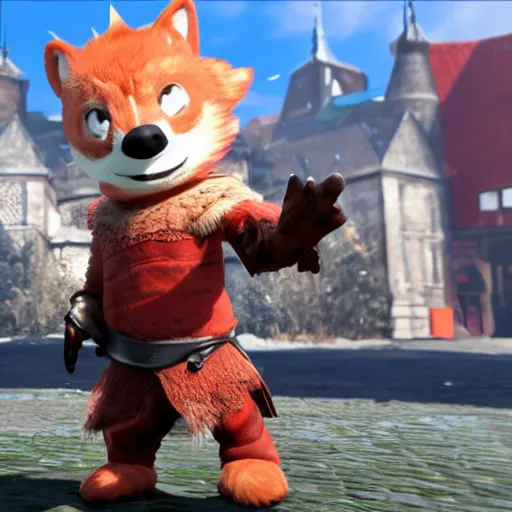 Prompt: Mascot for Game of The Year GOTY 2030