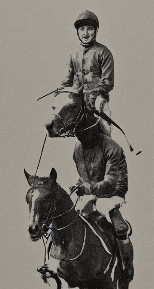 Image similar to horse jockey