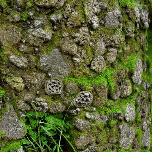 Prompt: Old ancient Roman ruins, mossy, intricate, detailed, 8k