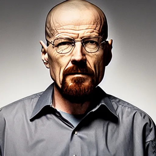 Prompt: photo of walter white