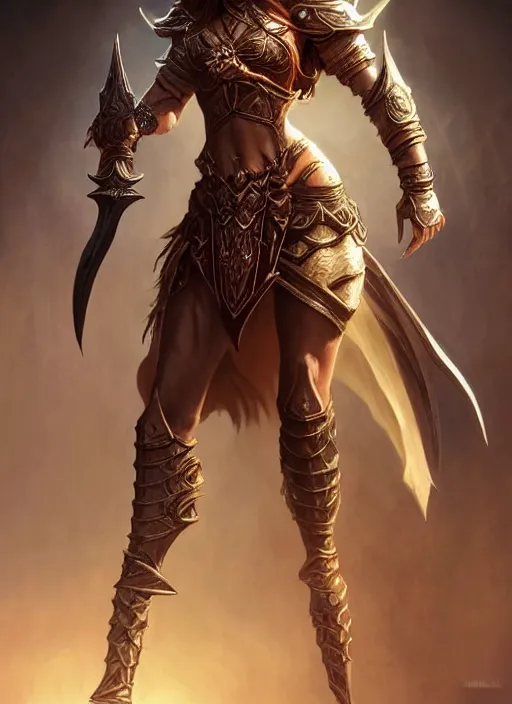 Prompt: portrait of an athletic arabian woman warrior as a diablo 3 character, looking at camera, D&D, sword master, long black hair, intricate, elegant, stylish, cute smile, fantasy, extremely detailed, digital painting, artstation, concept art, smooth, sharp focus, illustration, ambient lighting, art by artgerm and greg rutkowski and alphonse mucha and simon stalenhag