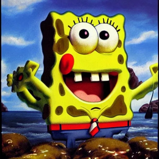 ultra realistic portrait painting of spongebob | Stable Diffusion | OpenArt