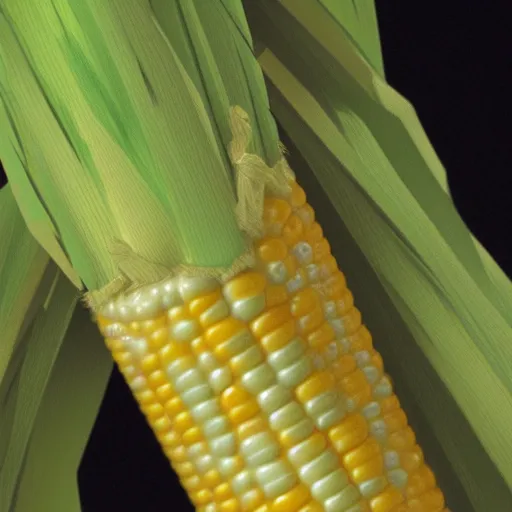 Image similar to corn king, detailed, 8k hyper realistic