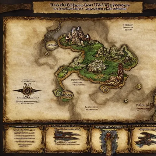 Image similar to d & d map role playing fantasy