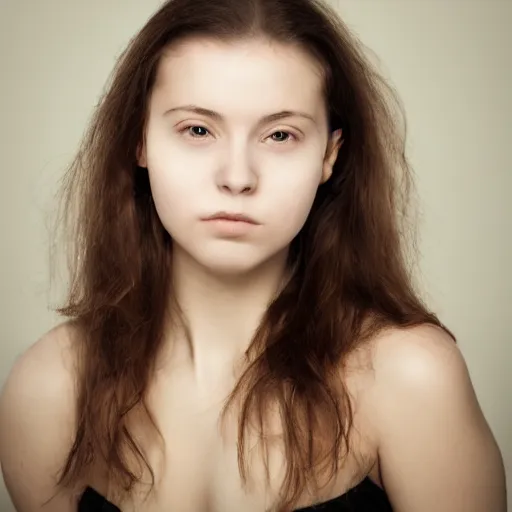 Prompt: amazing portrait photo of a young woman