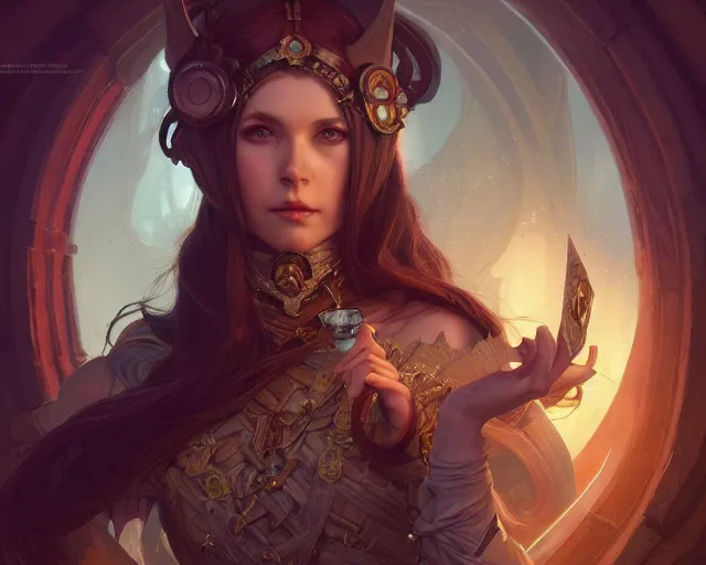 Prompt: photography of gwenda morgan, deep focus, d & d, fantasy, intricate, elegant, highly detailed, digital painting, artstation, concept art, matte, sharp focus, illustration, hearthstone, art by artgerm and greg rutkowski and alphonse mucha