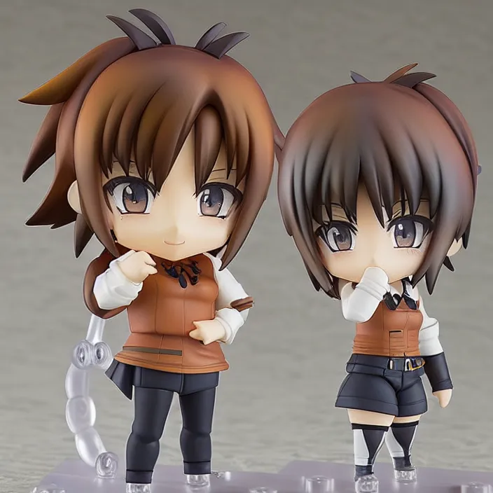 Prompt: an anime nendoroid of falls wall, figurine, detailed product photo