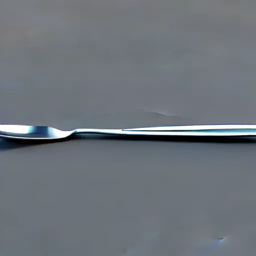 Prompt: a 3d object of a large fork, on its own, no background