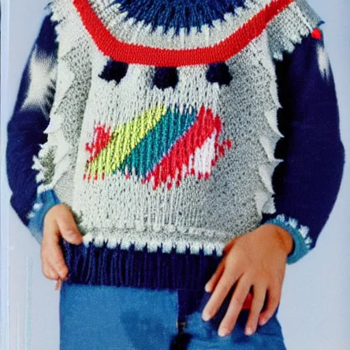 Image similar to covid - 1 9 spike protein graphic sweater knitting pattern for children intarsia chart picture jumper in dk yarn vintage