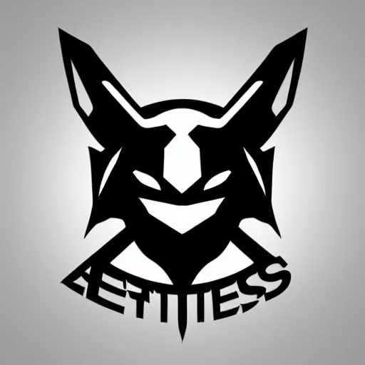 Prompt: cool simplistic vector logo for a project called aeternus, include a mascot