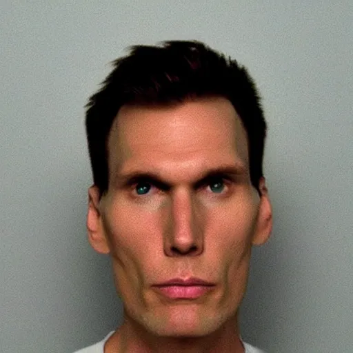 Image similar to jerma mugshot