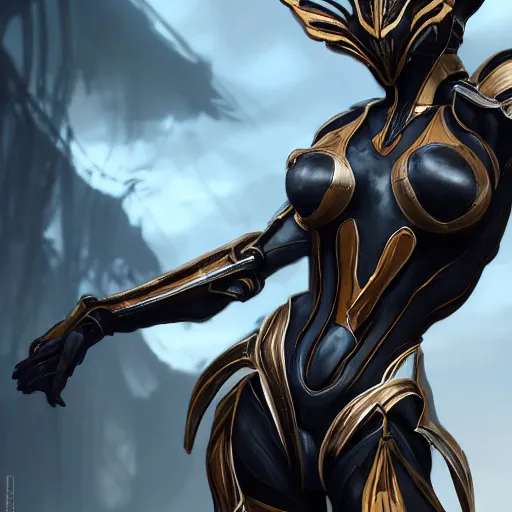 Image similar to ant pov, looking up at a beautiful and stunning giant female warframe, unaware of your tiny existence, about to step on you, off-white plated armor, slick elegant design, sharp claws, full body shot, highly detailed art, epic cinematic shot, realistic, professional digital art, high end digital art, DeviantArt, artstation, Furaffinity, 8k HD render, epic lighting, depth of field