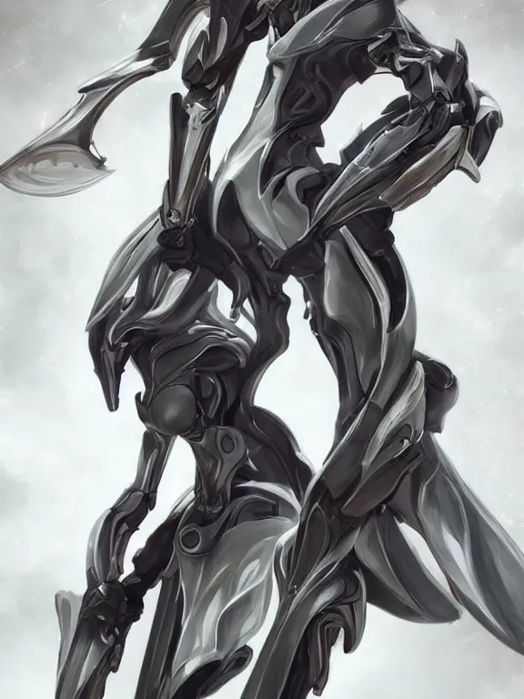 Image similar to exquisite cinematic front shot, low shot, of a beautiful saryn warframe, that's a giant beautiful stunning anthropomorphic robot female dragon with metal cat ears, posing elegantly, robot dragon paws for feet, streamlined white armor, long elegant tail, two arms, two legs, long tail, detailed warframe fanart, destiny fanart, high quality digital art, giantess art, dragon art, furry art, realistic digital art, warframe art, Destiny art, furaffinity, DeviantArt, artstation, 8k HD, octane render