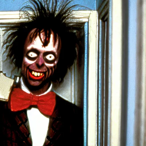 Image similar to Beetlejuice , film still from the movie The Shining