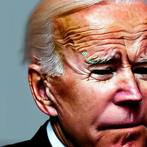 Image similar to joe biden exhaling a cloud of smoke during his mugshot, award winning mugshot photography