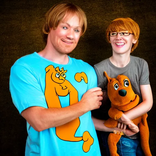 Image similar to portrait of scooby doo and shaggy photo by daniel farson