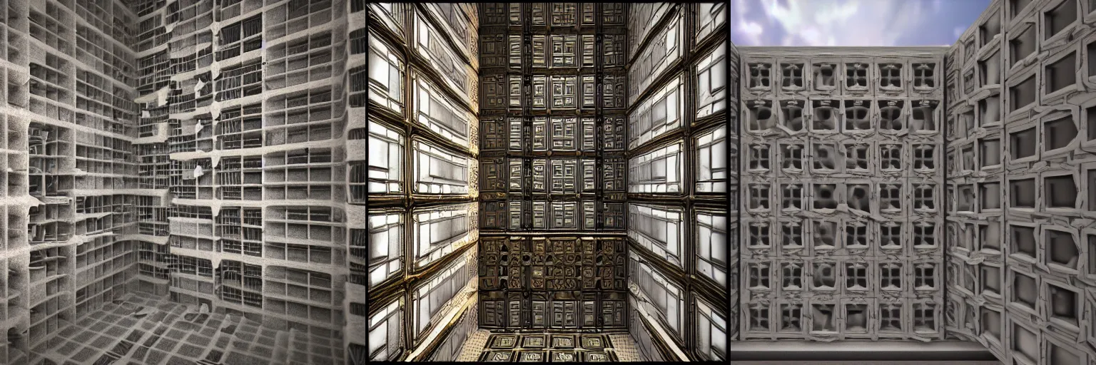 Prompt: Menger sponge, cinematic lithening vray render, unreal engine,