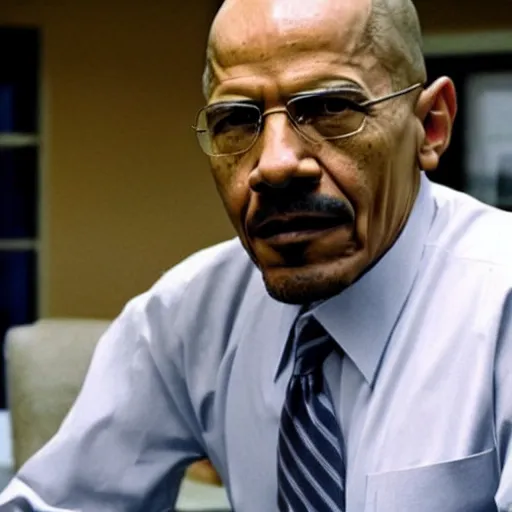 Prompt: A still of Obama as Walter White in Breaking Bad