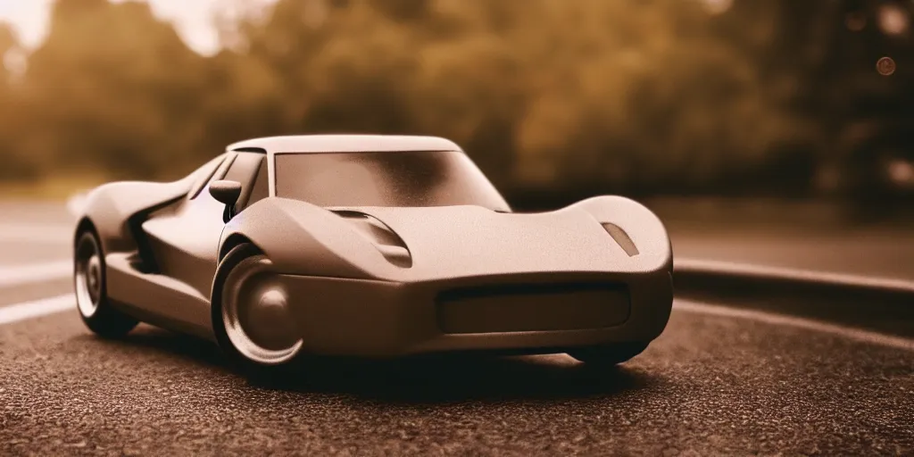 Image similar to coolest car ever, cinematic, 4K, HD, depth of field, bokeh.