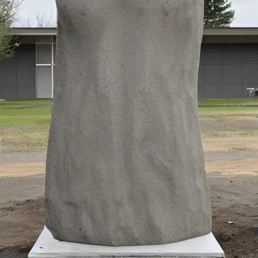 KREA - SCP-173 is a reinforced concrete sculpture of unknown origin  measuring 2.0 meters tall and weighing approximately 468 kg. The statue is  vaguely humanoid in shape, although improperly proportioned. Traces of