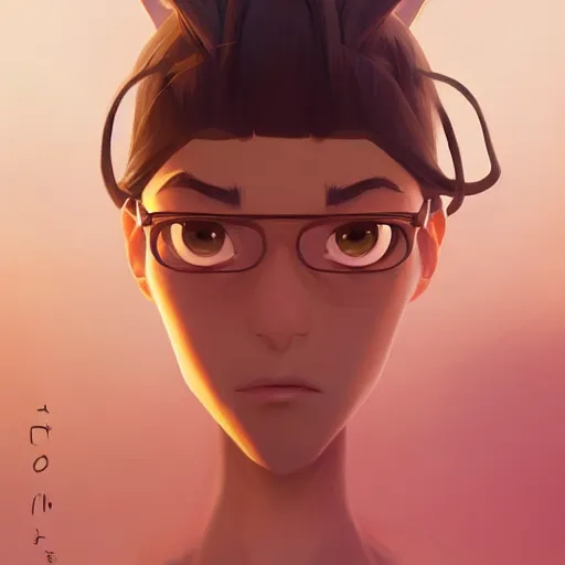 Image similar to face icon stylized minimalist contact 1 9 9 7, loftis, cory behance hd by jesper ejsing, by rhads, makoto shinkai and lois van baarle, ilya kuvshinov, rossdraws global illumination