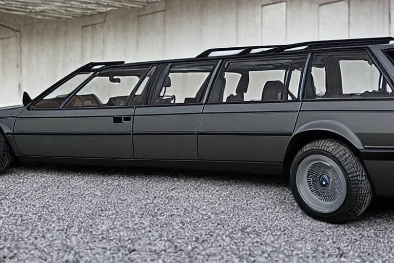 Prompt: intricate, 3 d, 1 9 8 4 bmw m 1 estate wagon, style by caspar david friedrich and wayne barlowe and ted nasmith.
