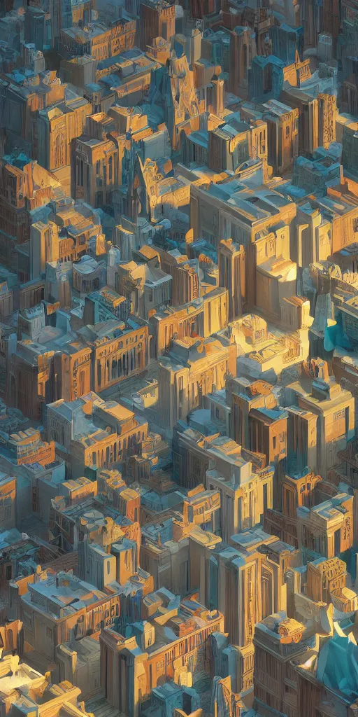 Prompt: city buildings made out of colored folded origami !paper, !origami, !city background, ethereal, fantasy, Lawrence Alma-Tadema, James Jean, oozium, peter morbacher, angelarium, alchemy, luxury, heavenly light, Soft illumination, Trending on artstation, Cinematic Lighting, very detailed, 3D, octane render, artgerm