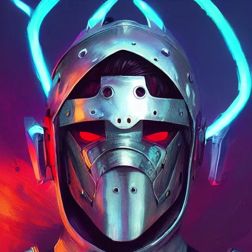 Image similar to cyberpunk viking helmet mask warrior goddess robot ninja fantasy, art gta 5 cover, official fanart behance hd artstation by jesper ejsing, by rhads, makoto shinkai and lois van baarle, ilya kuvshinov, ossdraws