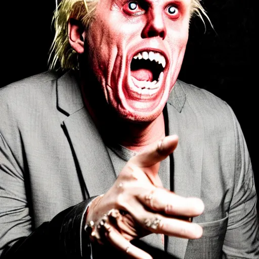 Image similar to zombie gary busey