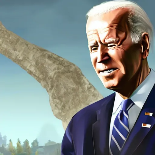 Prompt: Joe Biden in Kingdom come deliverance