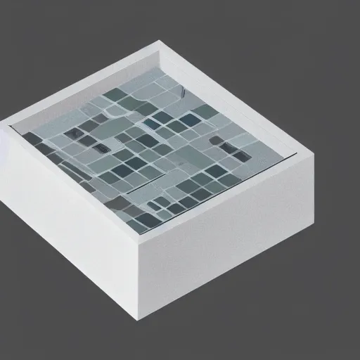 Prompt: ideal cube, isometric, detailed, studio photo, product photo, 8 k,