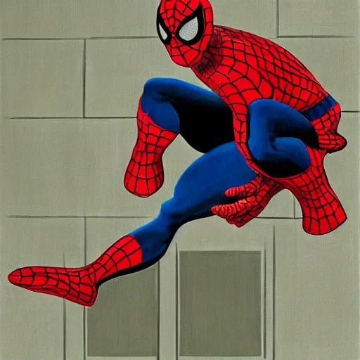 Image similar to spiderman by vermeer