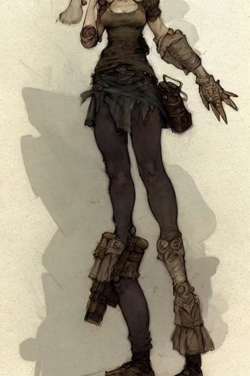 Prompt: ( ( ( ( ( 1 9 5 0 s vagrant story new characters. muted colors. ) ) ) ) ) by jean - baptiste monge!!!!!!!!!!!!!!!!!!!!!!!!!!!!!!