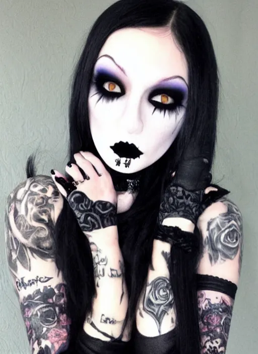 Image similar to goth girlfriend