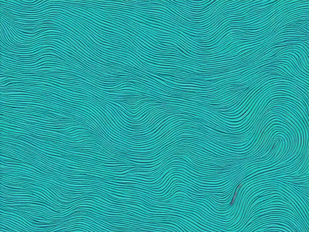 Prompt: thick smooth smooth waves, illustration, blue and green, graphic design background, dribble