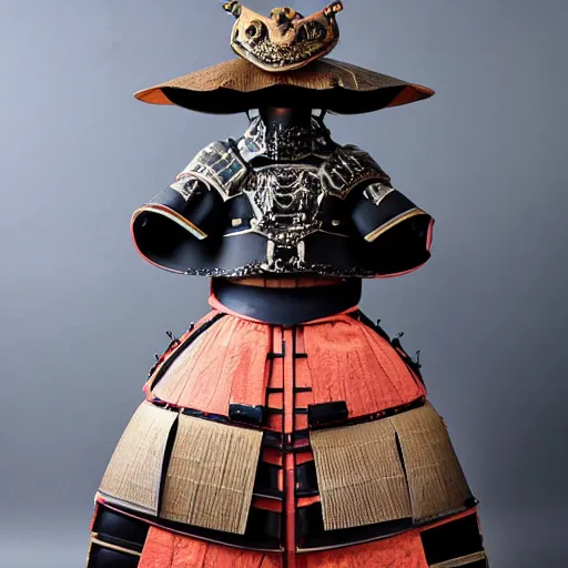 Image similar to Samurai armor dress