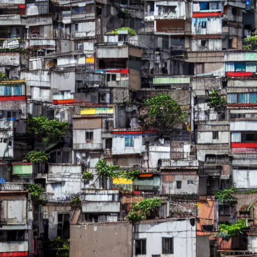 Image similar to san paulo favelas in a ciberpunk style